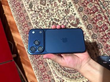 iphone xer: IPhone 17 Pro Max, Б/у, 256 ГБ, Синий, Зарядное устройство, 99 % — 3