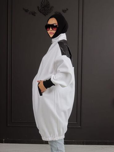 Бомберы: Стильный бомбер😎😎😎 комбинированные с плащевой🔥🔥🔥 🔹ткань:начес про-о — 12