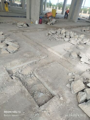 Beton işləri: Beton kəsmə beton deşmə xidməti Karot - HILTI DD 200 / 350 ilə 25 ° — 2