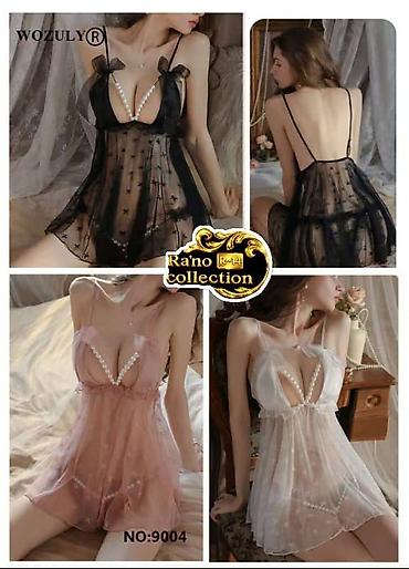 Комплекты: Комплект, Пеньюар, Сатин, С кружевом — 41