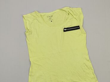 neonowy zielone t shirty: T-shirt, SinSay, L, stan - Dobry