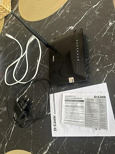 Modemlər və şəbəkə avadanlıqları: D-Link Wireless N150 ev routeri (model: DIR-300/NRU B5/B6) — 1