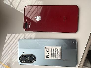 iphone 5se: Два смартфона: 1) Apple iPhone (красный, серия с Touch ID и двойной — 1