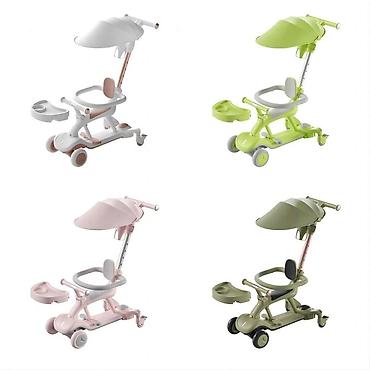 Детские самокаты: Детский самокат, Трёхколёсный — 33