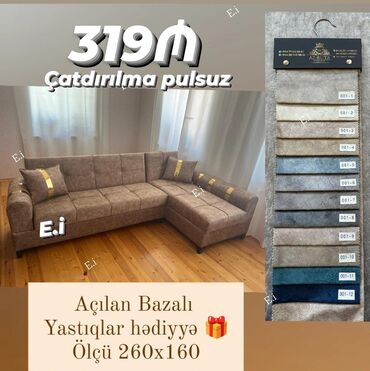 Komodlar: Künc divan, Açılan, Parça, Pulsuz çatdırılma