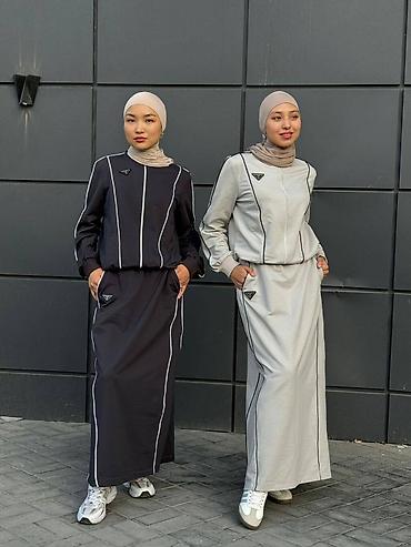 том и джери: 100 штук Спортивный женский костюм в стиле modest wear (двойка — 7