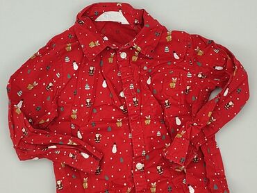 koszula 170: Shirt 2-3 years, condition - Very good, pattern - Print, color - Red