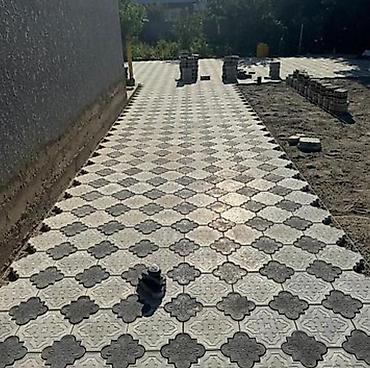 Тротуарная плитка: Тротуарная плитка «Восьмиугольник + квадрат-вставка» - Формат: набор — 2