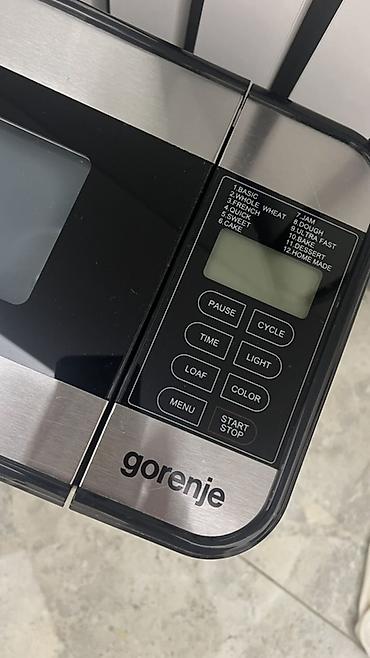 corək bisirən aparat: Gorenje çörəkbişirən aparat - İkiqat bişirmə qabı: eyni vaxtda 2 — 5