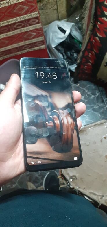 honor x5b plus qiymeti: Huawei Y7, 32 GB, rəng - Göy, Barmaq izi