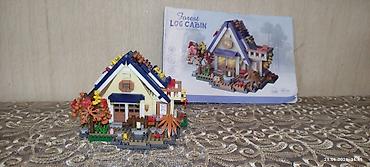 Konstruktorlar: Forest Log Cabin konstruksiya dəsti - Tema: Meşə daxması/A-frame — 1
