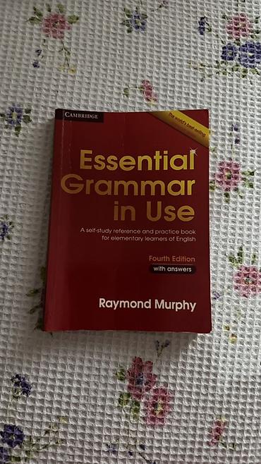 Школьные учебники: Məhsul: Essential Grammar in Use – Raymond Murphy Nəşriyyat: Cambridge — 1