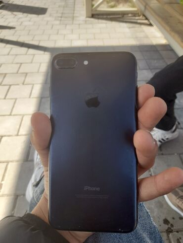 ayfon 4 s: IPhone 7 Plus, 128 GB, Jet Black, Barmaq izi, Zəmanət