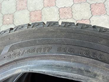 шина 225 45 r17: 225/45/17 4 шт комплект в идеальном состоянии фирма Yokohama 🇯🇵 год — 4