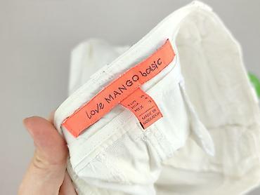 mode weiss: Mango, Spodnie materiałowe damskie, rozmiar S — 4