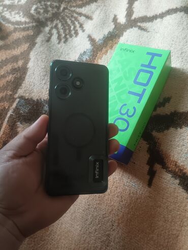 telefon alisi ve satisi: Infinix Hot 30, 256 GB, rəng - Qara, Sensor