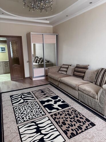 квартира баяат: 1 комната, 45 м², Элитка, 2 этаж, Евроремонт