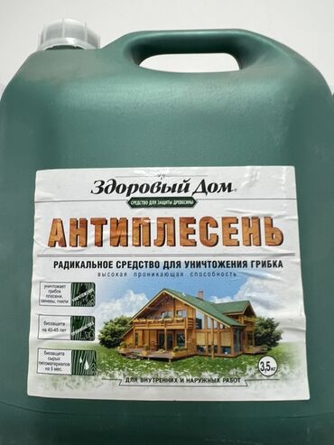 полимерный клей: Средство "Здоровый Дом Антиплесень" предназначено для защиты древесины