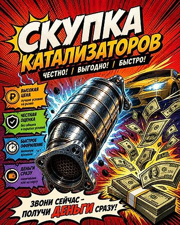 pm 2 5: Катализатор сатып алабыз, эн кымбат баада катализатор, Куплю Скупка — 1