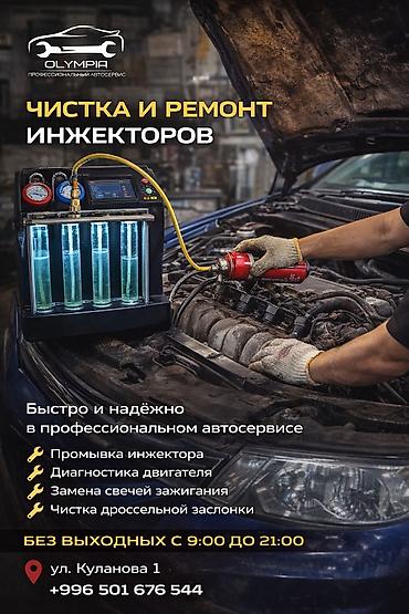 свечной: Профессиональная чистка и ремонт инжекторов Автосервис Olympia — 1
