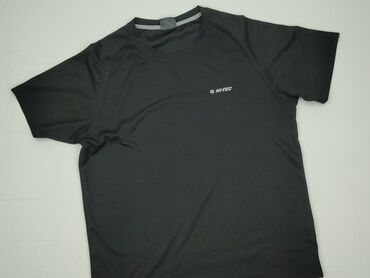 t shirt z prążkowanej dzianiny: Hi-Tec, T-shirt for men, size L
