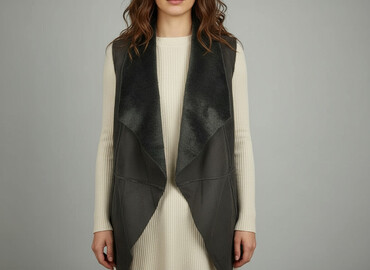 zimowa kurtka reserved: Women`s waistcoat, size L (EU 40)
