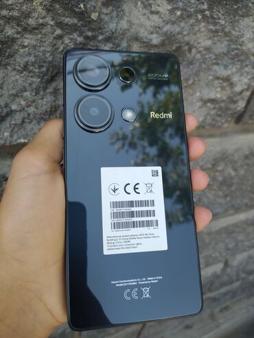 поко f5: Redmi, Redmi Note 13 Pro, Колдонулган, 256 ГБ, түсү - Кара, 2 SIM