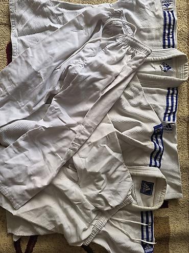 idman destleri: 114 ve 150 razmerler Adidas judo/kempo gi dəsti - Brend: Adidas - — 1