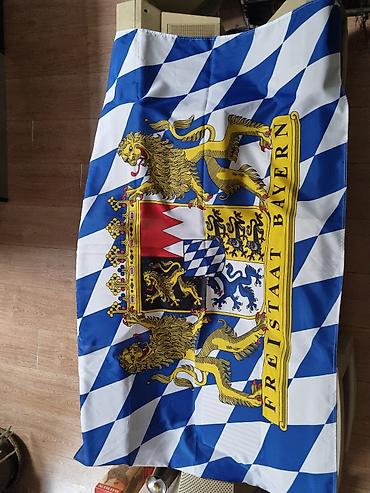 harmonike cena: Zastava Bavarske 150x90 cm – Freistaat Bayern - Velika bavarska — 1