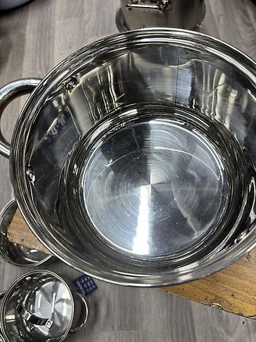 Кастрюли: Кастрюли 2.5 л и 3 л от Millerhaus из нержавеющей стали — 10