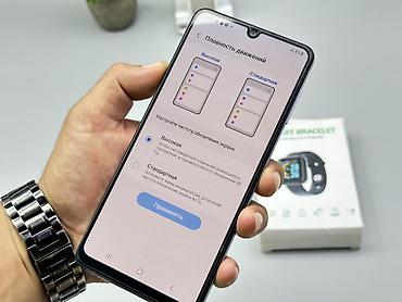 Мобильные телефоны и аксессуары: Samsung Galaxy A22, Б/у, 128 ГБ, цвет - Фиолетовый, 2 SIM — 7