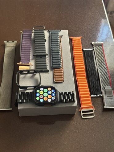 apple watch ultra 2 qiymeti: Smart saat, Apple, Sensor ekran, rəng - Qara