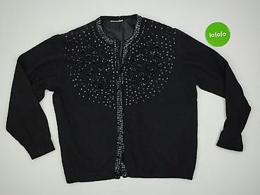 rizet kurtki: Cardigan, Kardigan damski, rozmiar 5XL — 2