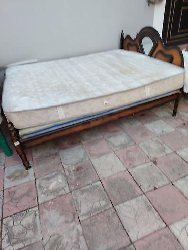 Çarpayılar: İşlənmiş, İkinəfərlik çarpayı, Matras ilə — 2