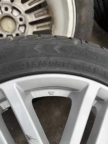 hond: Колеса в сборе 215 / 50 / R 17, Лето, Б/у, Комплект, Легковые, Литые, отверстий - 5 — 5