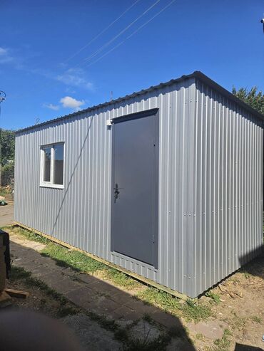 продажа металлических гаражей: 🏡 Дачный домик/бытовка — готовое решение! Предлагаем новый дачный