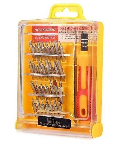 JK-6032D 32 Hissə Tornavida Dəsti 30 müxtəlif tornavida başlığı, 1