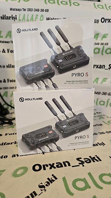 ucuz monitor: Hollyland PYRO S 4K – simsiz video ötürmə sistemi.Məhsul yenidir — 1