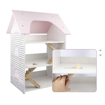 patike 95: 🏡✨ DRVENA KUĆICA ZA LUTKE – VILA SA NAMEŠTAJEM 💖👧 🎀 Poklon koji će — 5