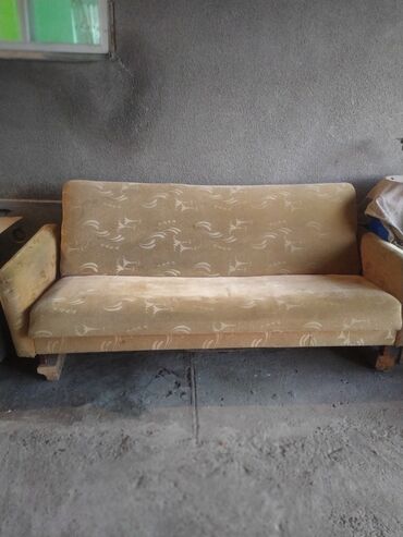 встроенная мебель диван: Түсү - Сары, Колдонулган