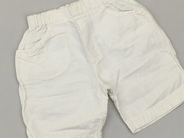 letnia biała sukienka koronkowa: Shorts, 9-12 months, condition - Very good