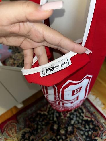 mayka türkçe: Qadın idman üslublu mayka - Brend: FB Sister - Ölçü: M - Rəng: parlaq — 2
