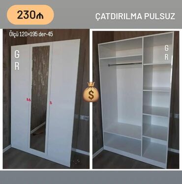 mebel kuhni: Qarderob, paltar dolabı, Yeni