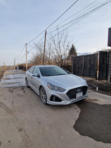 Hyundai: Hyundai Sonata: 2018 г., 2.4 л, Автомат, Бензин, Седан — 1