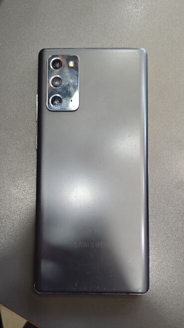 Samsung: Samsung Galaxy Note 20, 256 GB, rəng - Boz, Sensor, Barmaq izi, Simsiz şarj