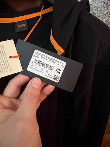 Duksevi: Duks, XL (EU 54), Boss, bоја - Crna, Sa kapuljačom — 3