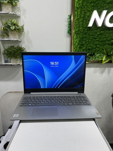 купить камеру и микрофон для компьютера: Ноутбук, Lenovo, 4 ГБ ОЭТ, Intel Core i3, 15.6 ", Колдонулган, Татаал эмес тапшырмалар үчүн, эс тутум SSD