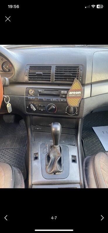 BMW: BMW 3 Series (E46) — интерьер и салон - Салон седана с тканевой — 6