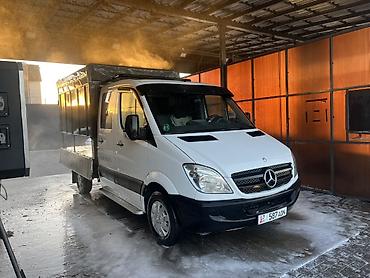 мото бокс: Mercedes-Benz Sprinter бортовой с двойной кабиной и закрываемым — 8