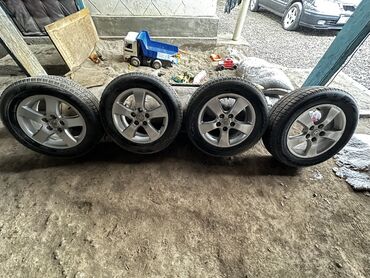 шины r14c: Колеса в сборе 215 / 60 / R 16, Всесезонная, Комплект, Литые, отверстий - 5